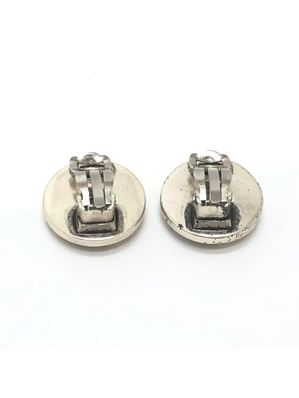 Chanel Cc Logo Clip-On Circle Earrings #299478C49B